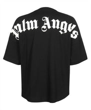 Load image into Gallery viewer, Palm Angels Logo Shoulder T-Shirt Black
