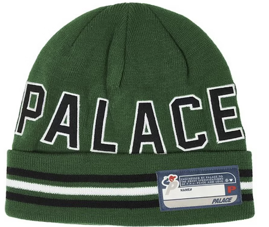 Palace College Beanie Green
