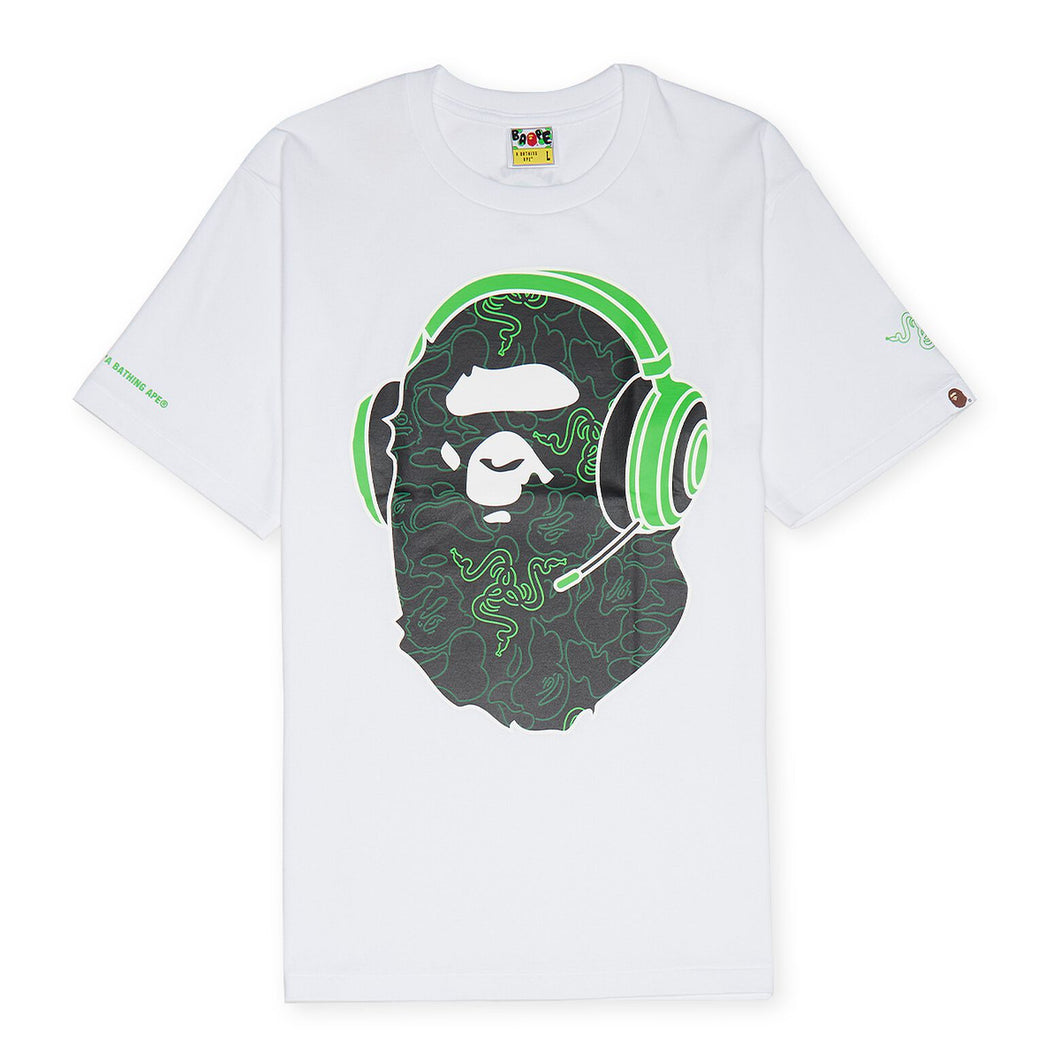 BAPE x Razor Tee White