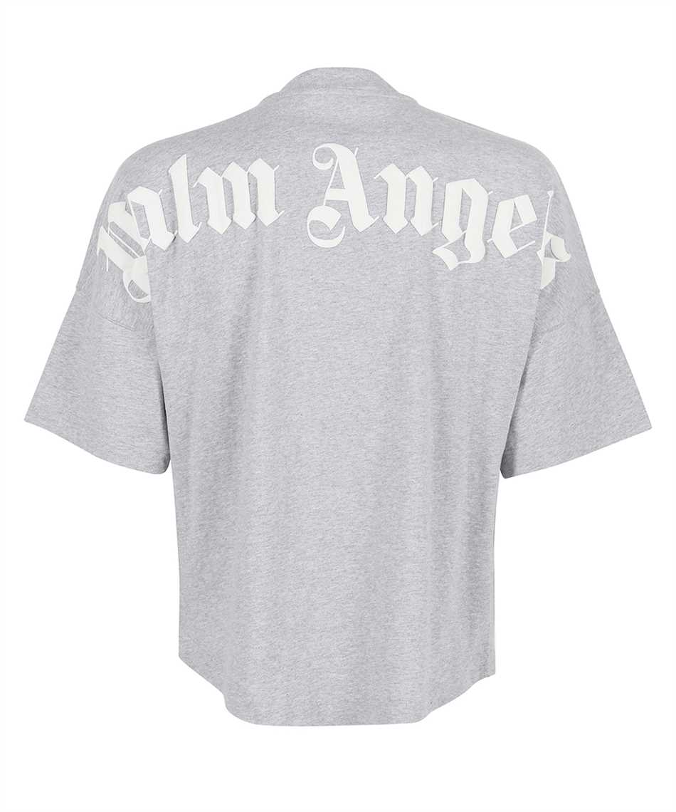 Palm Angels Shoulder Logo T-Shirt Grey