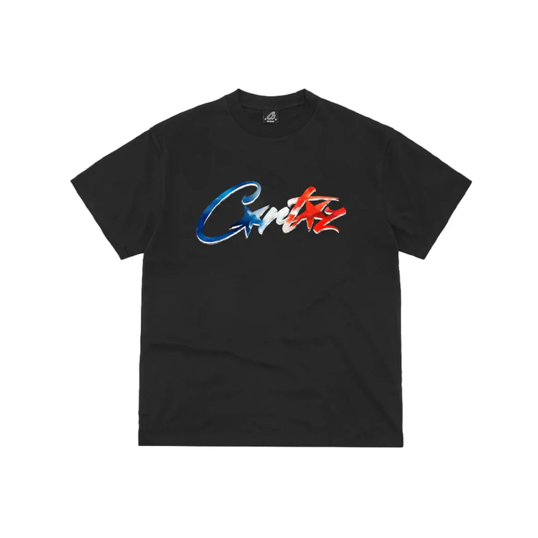 Corteiz Francais Allstarz Tee Black