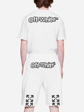 Load image into Gallery viewer, Off-White Logo Shorts White
