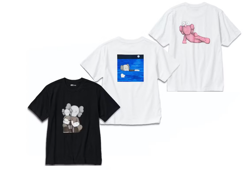 KAWS x Uniqlo UT Short Sleeve Graphic T-shirt Set (Asia Sizing)