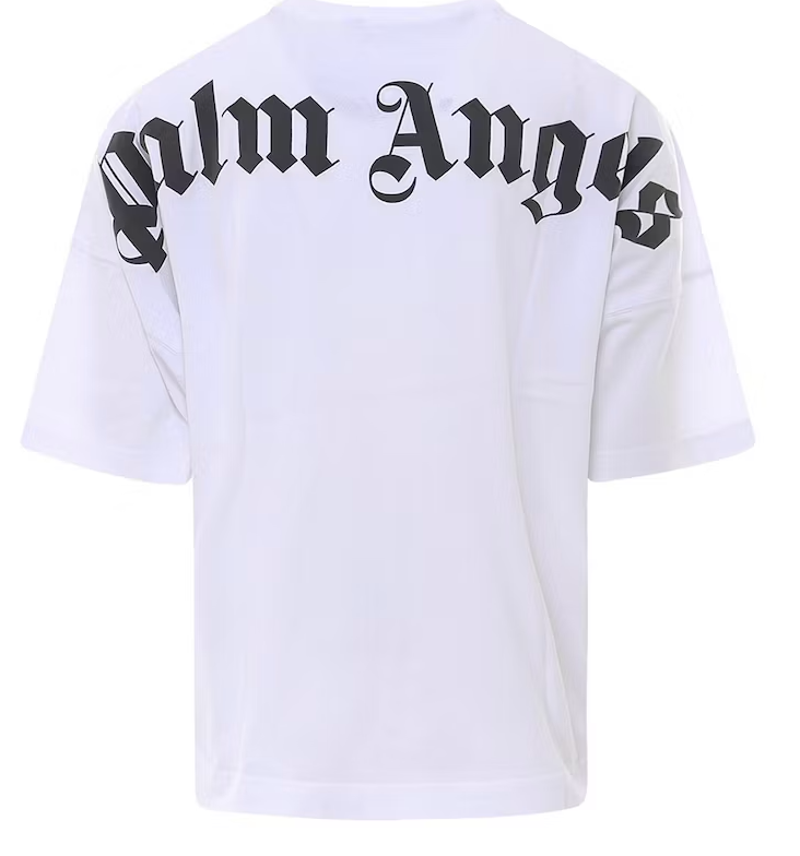 Palm Angels Classic Logo Over S/S T-shirt White/Black