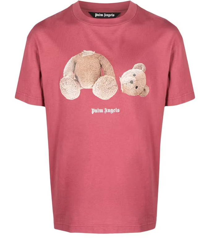 Palm Angels Bear T-shirt Pink