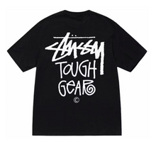 Load image into Gallery viewer, Stussy Tough Gear Tee Black
