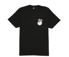 Load image into Gallery viewer, Stussy 8 Ball Pigment Dyed Tee Black
