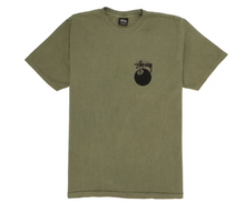 Load image into Gallery viewer, Stussy 8 Ball Pigment Dyed Tee Olive
