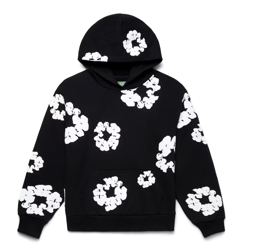 Denim Tears The Cotton Wreath Sweatshirt Black