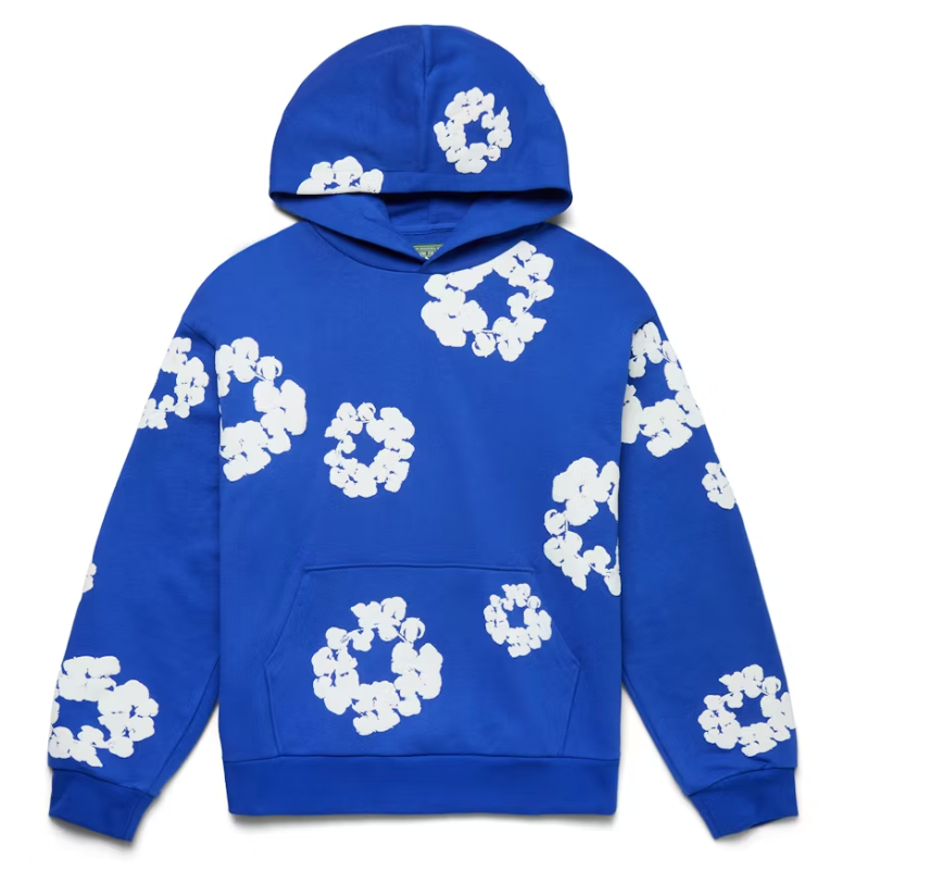 Denim Tears The Cotton Wreath Sweatshirt Royal Blue