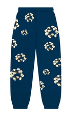 Load image into Gallery viewer, Denim Tears x CPFM Cactus Tears Wreath Sweatpants Navy
