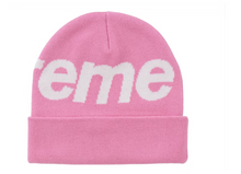 Load image into Gallery viewer, Supreme Big Logo Beanie (FW24) Pink
