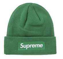 Load image into Gallery viewer, Supreme New Era Box Logo Beanie (FW24) Green
