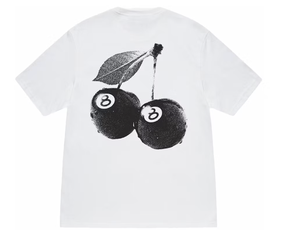 Stussy Cherries Tee White