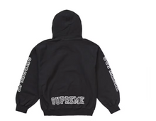 Load image into Gallery viewer, Supreme Collegiate Sleeve Hooded Sweatshirt Black
