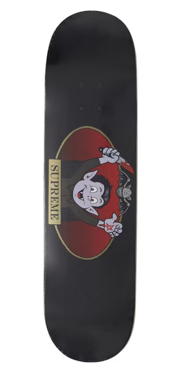 Supreme Vampire Boy Skateboard Black