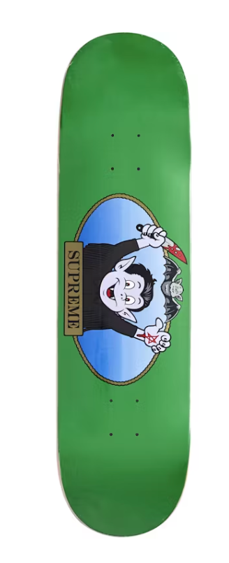 Supreme Vampire Boy Skateboard Green