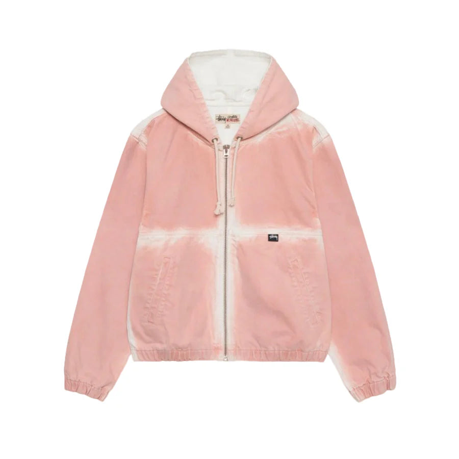 Stüssy Spray Dye Work Jacket Pink