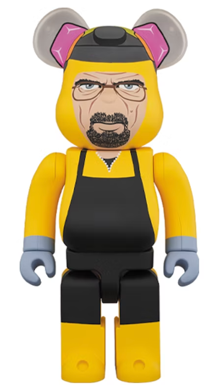 Bearbrick Breaking Bad Walter White (Chemical Protective Clothing Ver.) 1000%